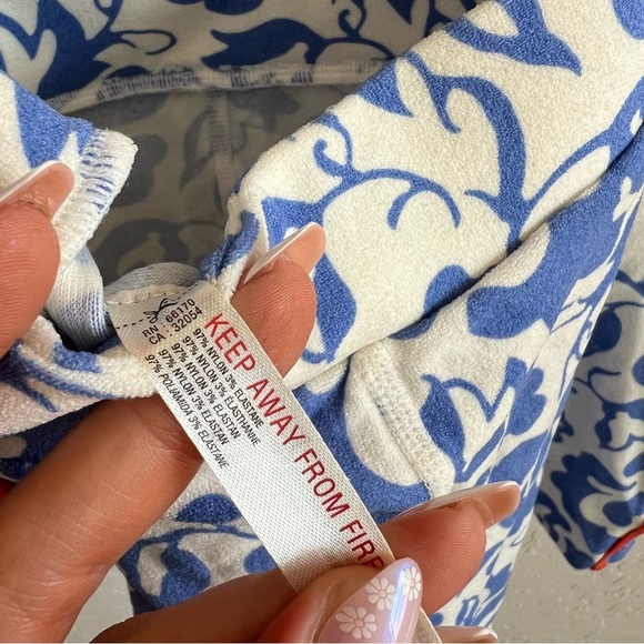 Free People FP Movement High Volley Shortsie - Bay Breeze Combo - Picture 8 of 9